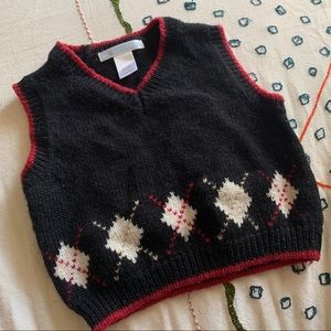 ☀️ Janie and jack argyle sweater vest